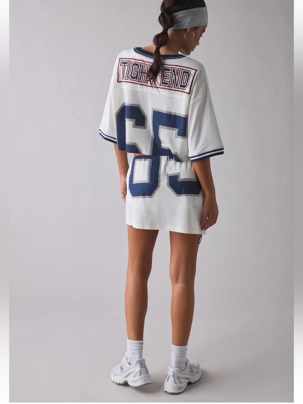 NEW Urban Outfitters Good Game Quarterback Cutie Jersey Skort 2-Piece Set L
